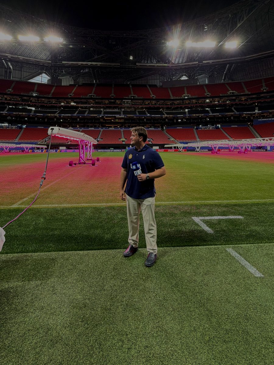 Césped del Mercedes Benz Stadium de Atlanta