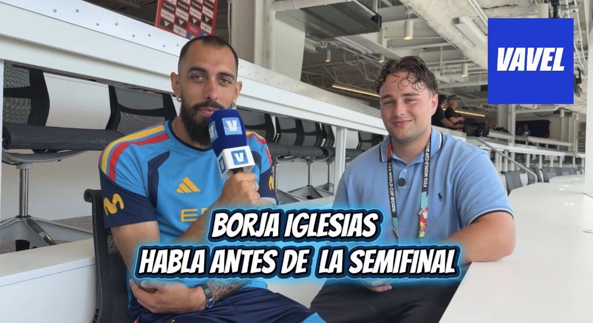 Borja Iglesias habla antes de la semifinal